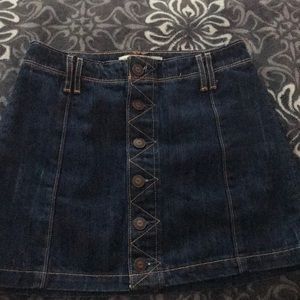 Hollister jean skirt💝